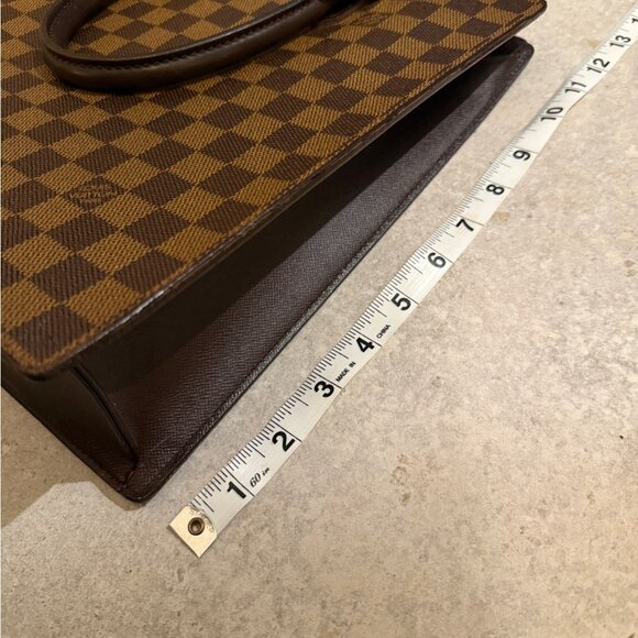 LOUIS VUITTON Damier Ebene Canvas Venice Sac Plat Bag - Picture 4 of 13